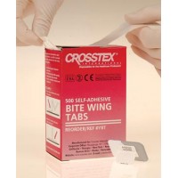 CROSSTEX BITE WING TABS - Self Adhesive Tabs, 500/bx - Made in USA